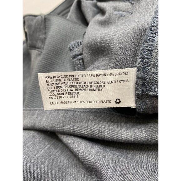 Isabel Maternity Side-Panel Leggings Womens Grey 6 Medium Elastic Comfort Waist‎ - Picture 10 of 10